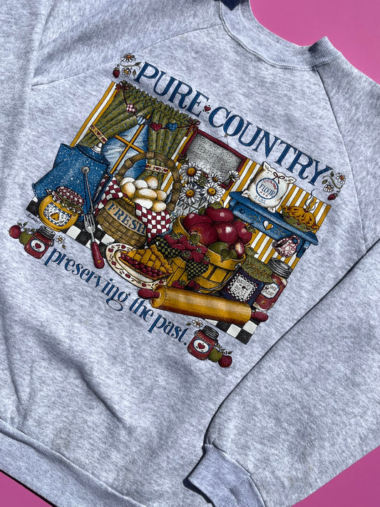 Vintage Pure Country Crewneck Sweater