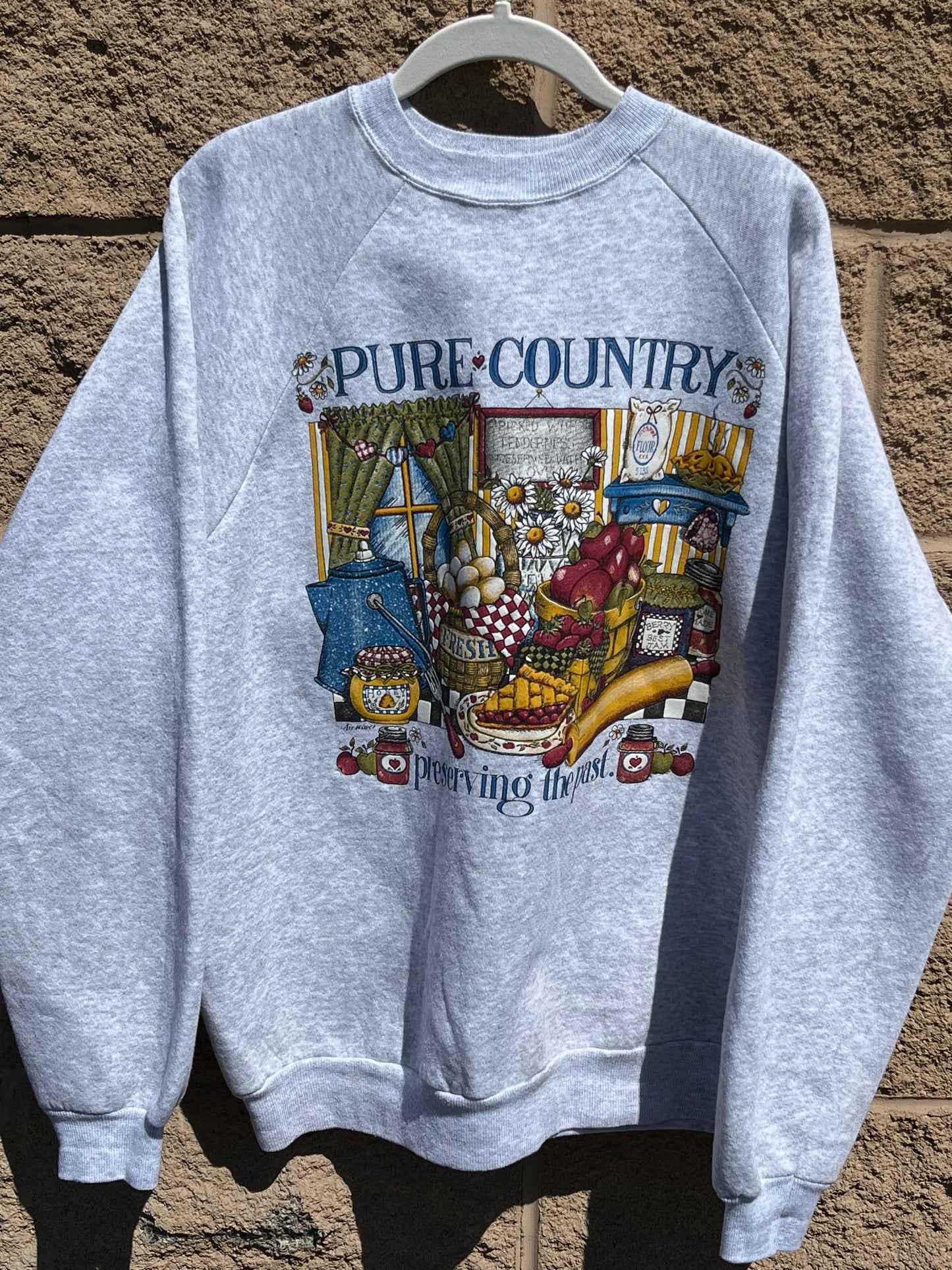 Vintage Pure Country Crewneck Sweater